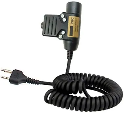 Amplified U94 PTT Connect Peltor Comtac Or MSA Sordin To Midland 2-Pin Radio • $169