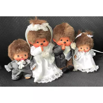 Sekiguchi Wedding Monchhichi & Babychichi Lot Of 4 Bulk Sale Limited Rare • $157.70