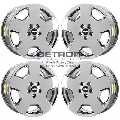 18  Chevrolet Impala Pvd Bright Chrome Wheels-h Rims Factory Oem 5074 Exchang... • $625.50