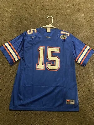 NIKE NCAA Football Florida Gators Tim Tebow # 15 Jersey Boy's XL Vintage Mesh • $35.71