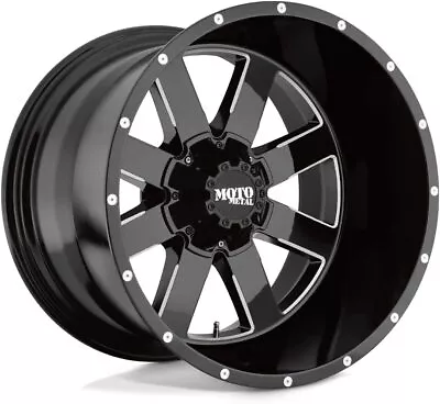 Moto Metal MO962 20X10 5X5.5/150 G-BLK MILL -24MM • $269.85