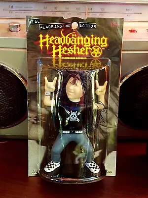 NEW “Headbanging Hesher” Dashboard Bobblehead HEAVY METAL Headbanger Rock N Roll • $11.99