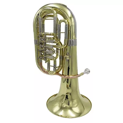 Brand New Pro Use Gold Lacquer C/Bb Key Rotary Euphonium • $429