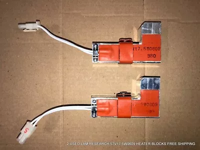 $110.49 • Buy 2 Used Lam Research 57v17.5w0609 Heater Blocks Free Shipping