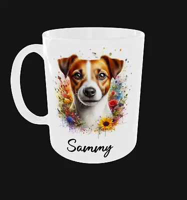 Jack Russell Mug Personalised Optional Coffee Tea Dog Cup Birthday Gifts • £9.99