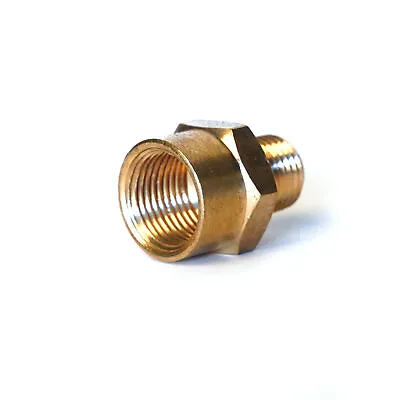 Steelman 3/8 In Male To 1/4 In Male NPT Reducer Fitting For Air Hoses 75075-IND • $12.99