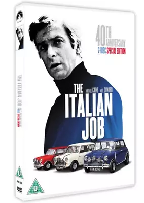 The Italian Job DVD Action & Adventure Michael Caine Quality Guaranteed • £1.94