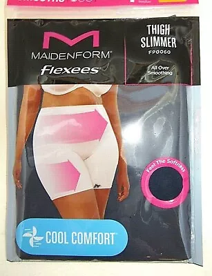 MAIDENFORM Flexees All Over Smoothing Thigh Slimmer FP0060  Eggplant   Sm-3XL    • $11.99