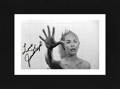 8X6 Mount JANET LEIGH Signed PHOTO Autograph Gift Print Ready To Frame PSYCHO • £7.49