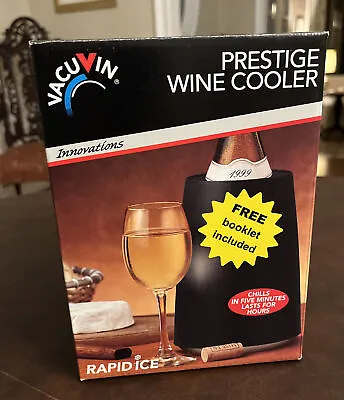 $12.95 • Buy VACU VIN Prestige Wine Cooler By Innovations / NIB