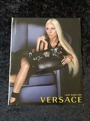 LADY GAGA VERSACE  VINTAGE Middle East TURKISH MAGAZINE GIFT POSTER CLIPPINGS • $19.99