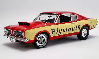 ACME 1968 Plymouth Barracuda Super Stock Test Mule 1:18 Scale Diecast A1806114 • $134.95