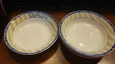 4 Warren Kimble  America The Beautiful  7 1/2 Inch Cereal Bowls By Sakura 1999 • $19.95