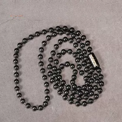 Pure Titanium Bead Chain Necklace Bracelet With Various Sizes Colors Men Women • $31.15