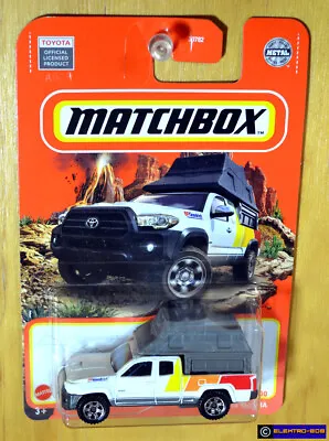 Matchbox '16 Toyota Tacoma Camper [White] - New/Sealed/VHTF [E-808] • $22