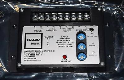 Isuzu Magnum Mmg Diesel Generator Governor Controller F5y2-038 X-82850-004  • $599.99