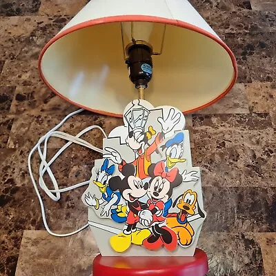 Classic Disney Lamp- Wood & Metal - Multiple Characters • $59.99