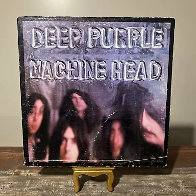 Deep Purple Machine Head Vinyl 1972/1974 Repress “No Pressing Plant” Rare VG+🦄 • $24.99