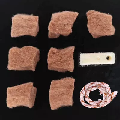 New Camel Hair Cotton White Felt Wick Kit High Oil Absorbent For Zippo Lighters • $8.51