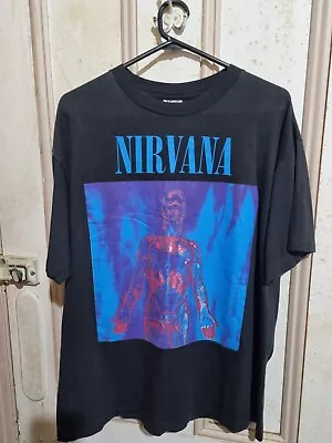 Vintage Nirvana Sliver T-ShirtXL 1991 Acme Giant ULTRA GEM INSANE CONDITION • $2000