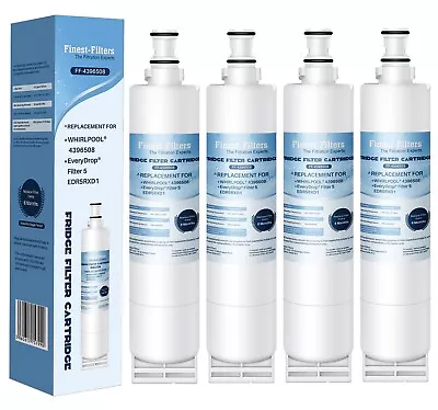 £39.95 • Buy 4 X Whirlpool 4396508 Compatible Fridge Water Filter Cartridge 4396510, SBS200