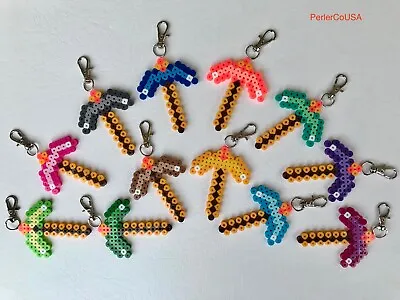 12 Mine Craft Colorful Swords Birthday Party Favors Keychains Zipper Pulls • $25