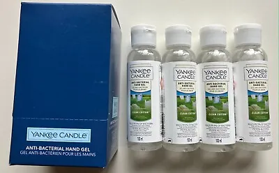 Yankee Candle Antibacterial Hand Sanitiser Gel 4 X 100ml • £6.50