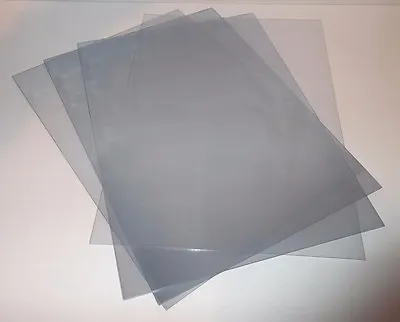 25 A4 CLEAR ACETATE PLASTIC SHEETS - 210mm X 297mm - 180 MICRONS - 8.3  X 11.7  • £5.99