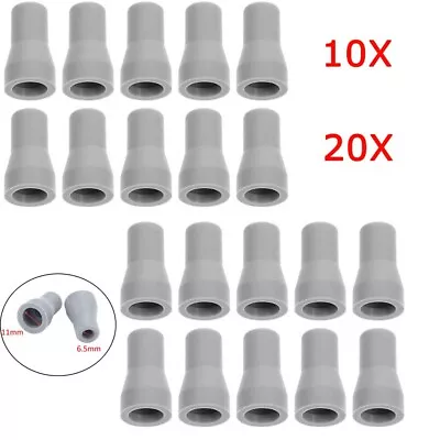 10/20x Rubber Dental Saliva Ejector Weak Suction Snap Tip Adapter Replacements • $8.99