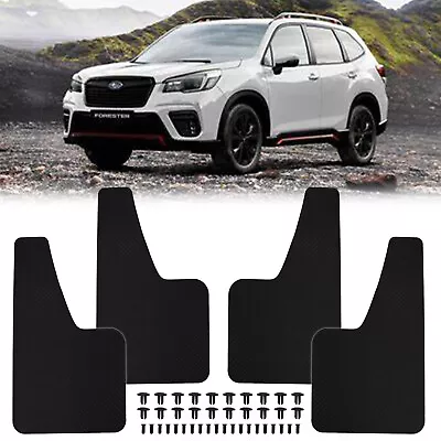 Mud Flaps Splash Guards Mudflap Mudguards For Subaru Forester Outback Ascent BRZ • $27.99