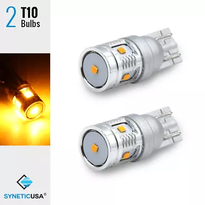 T10/161/921 CSP LED Bright Amber/Yellow Interior Lamp Side Marker Light Bulbs • $12.14