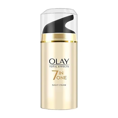 New Olay Total Effects 7 In 1 Anti Ageing Night Firming Cream For Skin 20Gram • $10.95