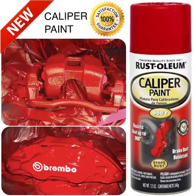12oz Matte Red Caliper High Heat Spray Paint Pintura Para Calibradores De Frenos • $18.98