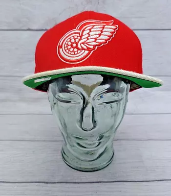 Detroit Red Wings Mitchell & Ness Adjustable Snapback Hat Cap NHL • $19.99