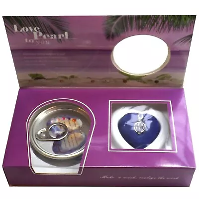 Love Pearl In Oyster Gift Set – Real Pearl In Oyster Pearl Cage Sterling Silve • $27.34