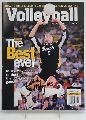 Volleyball Magazine Jan 1999 - Autographed By Misty May • $59.95