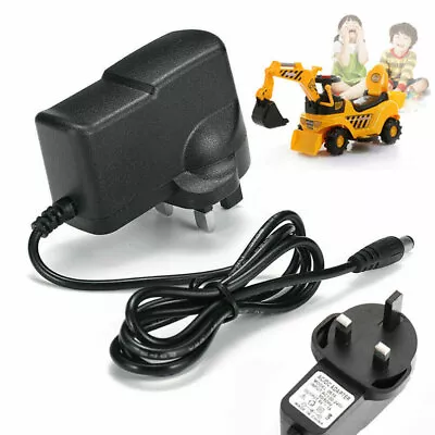 Universal 6V 1A Battery Charger Plug For Kids Toy Electric Ride On Auto Car • £5.17