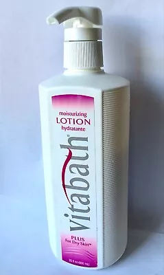 Vitabath Moisturizing Lotion Plus For Dry Skin 20 Fl Oz (60%) FREE SHIPPING RARE • $19.50