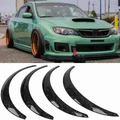 Car Pattern Fender Flares Extra Wide Body Wheel Arches Kits For Subaru Impreza • $89.05