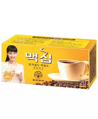 Korea Maxim 3 In 1 Instant Mix Coffee Mocha Gold Mild Arabica Coffee 20 Sticks  • $25.54