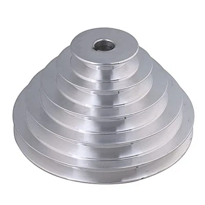 $44.32 • Buy Mxfans 16mm Bore Outter Dia 54-150mm Pagoda Pulley Wheel 5 Step A V-Belt Pull...