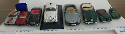£7.15 • Buy Collection Of 8 Metal Jaguar Model Toy Cars Small Size 1:40 Dinky Corgi Matchbox