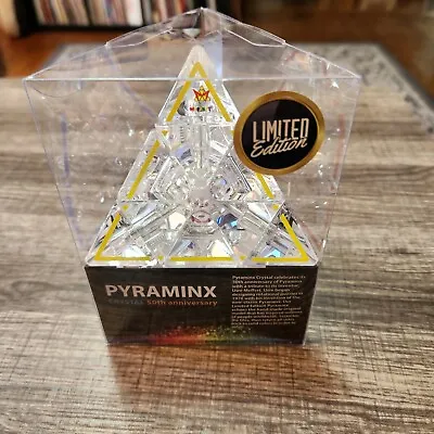 Meffert's Puzzles Pyraminx Crystal 50th Anniversary Limited Edition Uwe Meffert • $30