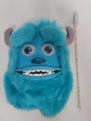 Disney Monsters Inc. Sully Blue Mechanical Plush Mask Costume Dress Up WORKS! • $31.49