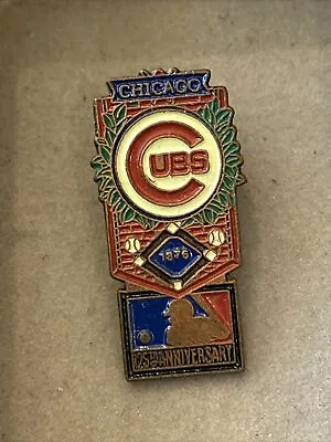Chicago Cubs Pin MLB Baseball 125th Anniversary Rare Vintage W/ Card • $12.99