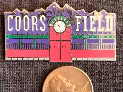 Colorado Rockies Coors Field Mlb Baseball Pin By Imprinted Products • $7.99