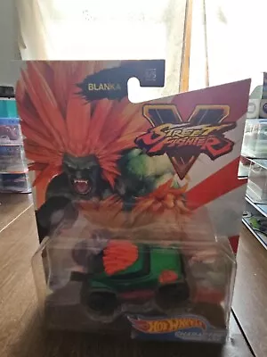 Hot Wheels Character Cars  Street Fighter V  Blanka  • $4.88