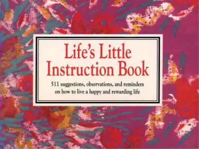 Life's Little Instruction Book H. Jackson Jr. Brown Used; Good Book • £3.36