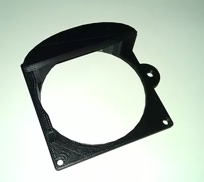 Motorola Maxtrac Radius GM300 Heatsink 80mm Fan Bracket • $5