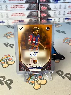 2023-24 Topps UEFA Club Competitions Barcelona Lamine Yamal Rookie Autograph /25 • $3499.99